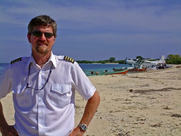 Royal Order Member -- John Goulet on scene in Indonesia